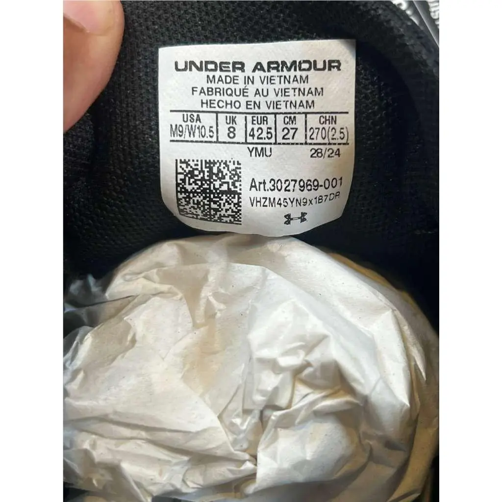 Under Armour shoes - Black (UPC: 196885793530) 9