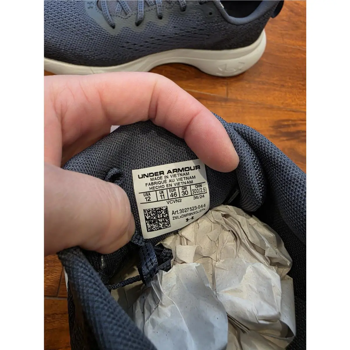 Under Armour shoes - Under Armour Infinite - Infinite - Black/Gray/White 8