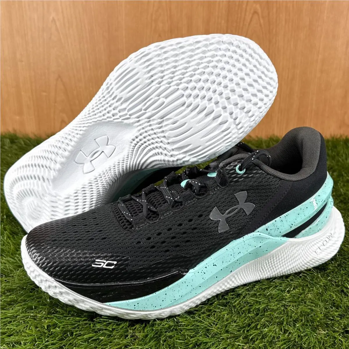 Under Armour shoes - Under Armour Curry 2 Low Flotro - 3026276-001 - Black (UPC: 196883812417) 0