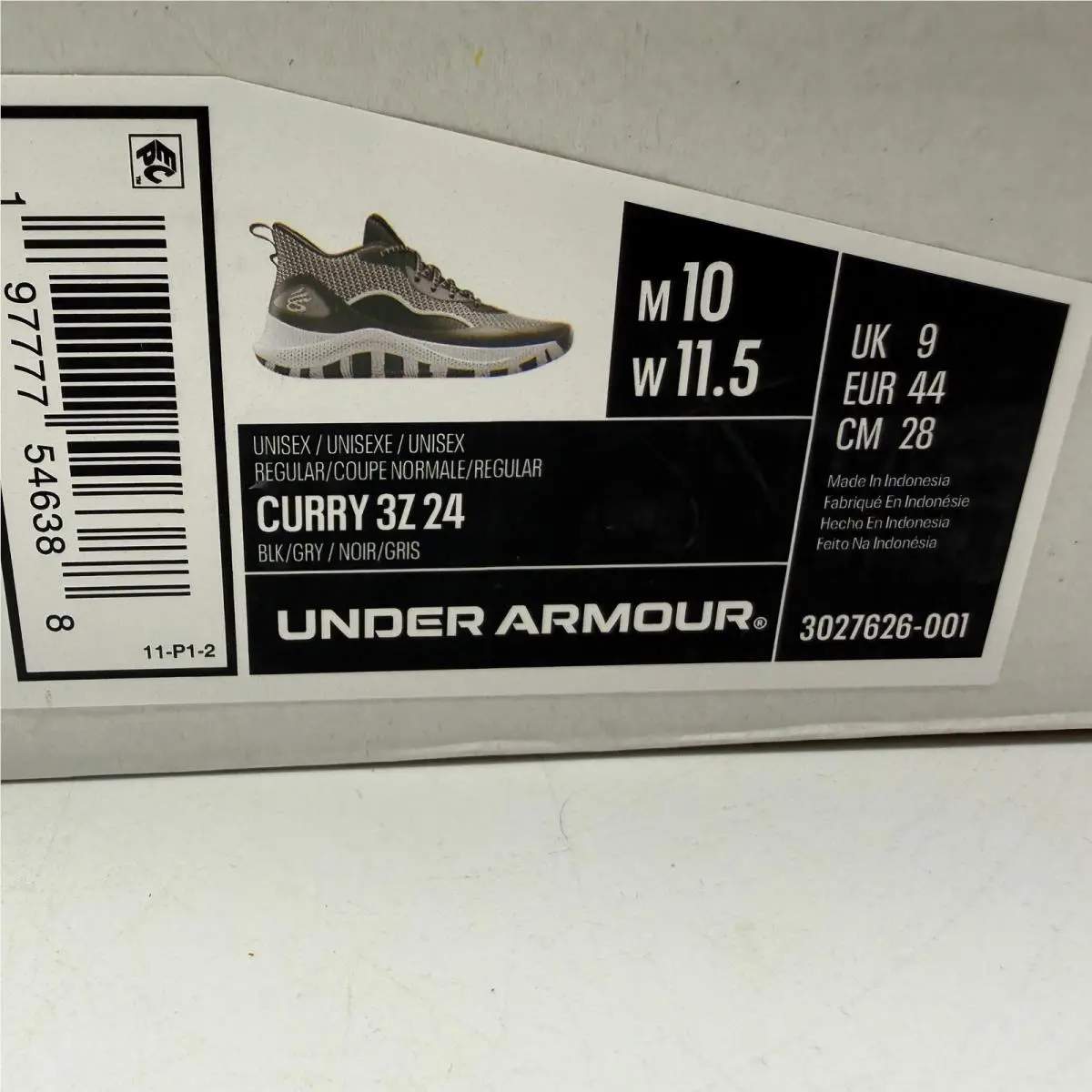 Under Armour shoes - Curry 3Z 24 - Curry - Black 0