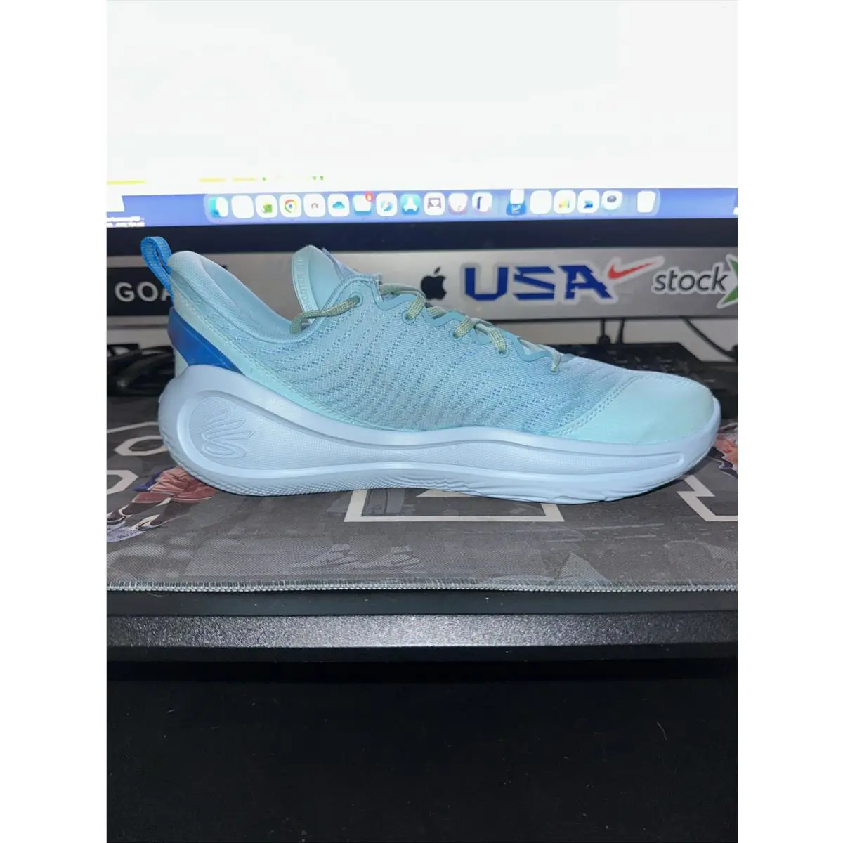 Under Armour shoes - Under Armour Curry - Curry - 3028496-494 - Blue (UPC: 197779272766) 0