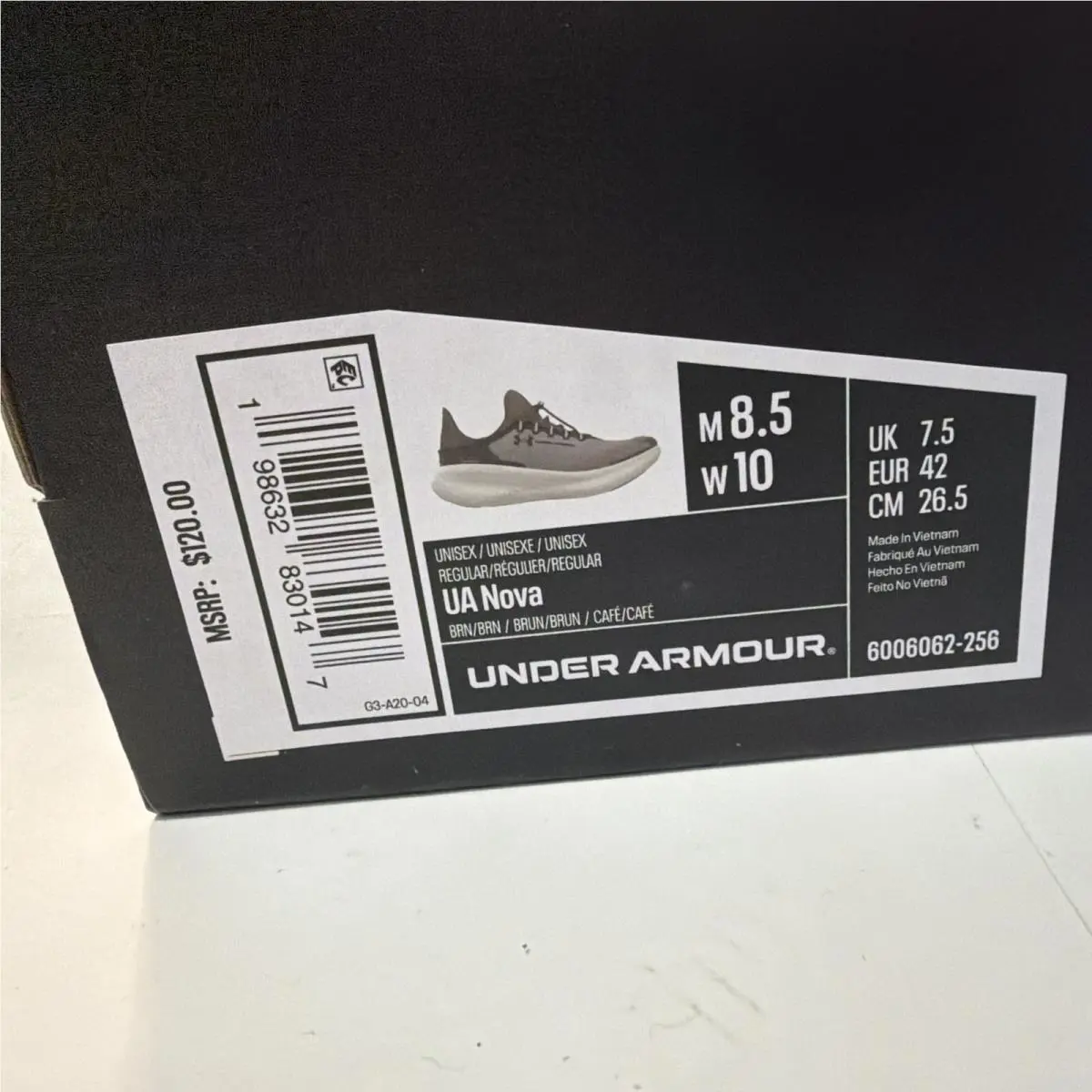 Under Armour shoes - Nova SlipSpeed - Nova SlipSpeed - 6006062 - Brown 8
