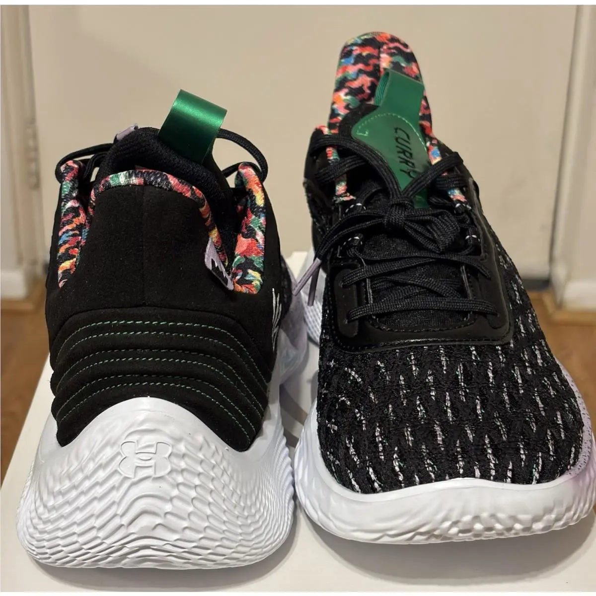 Under Armour shoes - Under Armour Curry 9 Flow WTD WHAT THE DELL - Black 8