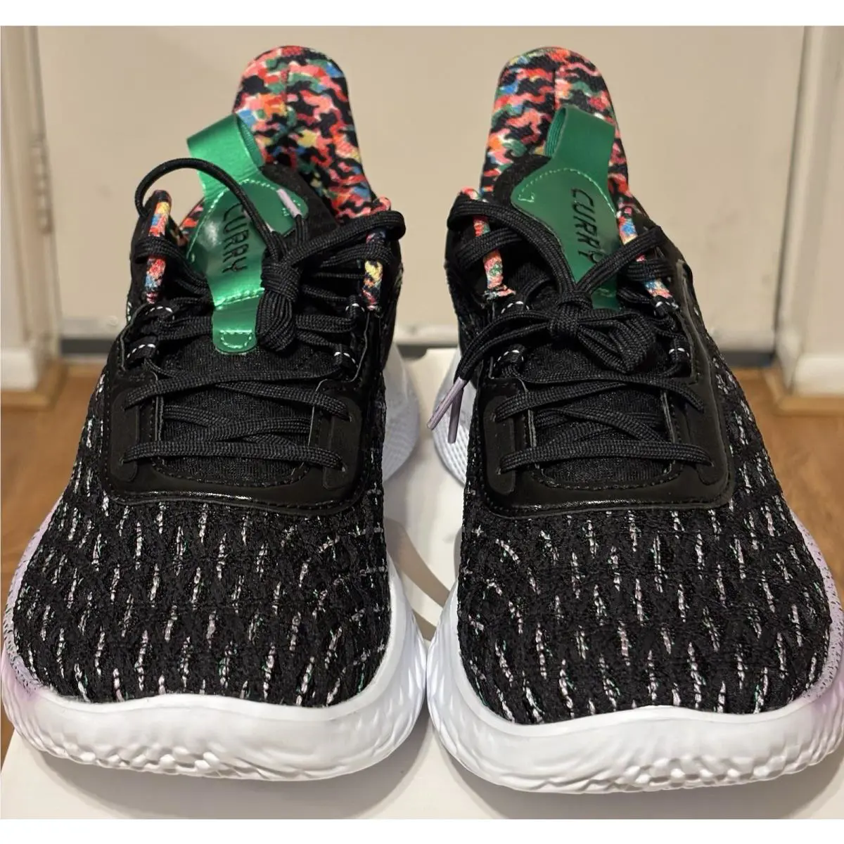 Under Armour shoes - Under Armour Curry 9 Flow WTD WHAT THE DELL - Black 5