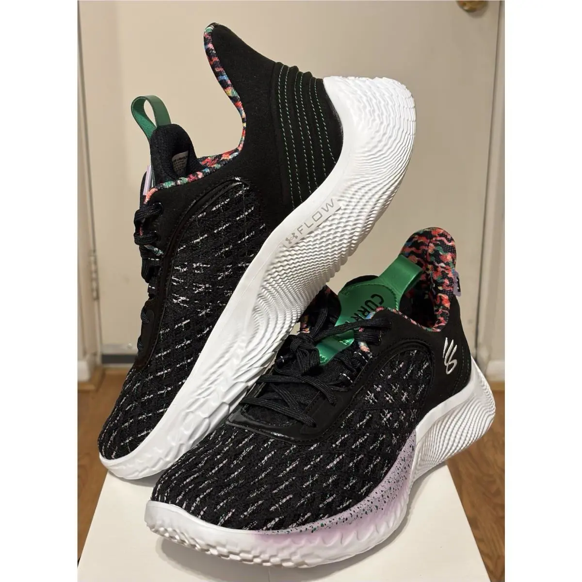 Under Armour shoes - Under Armour Curry 9 Flow WTD WHAT THE DELL - Black 1