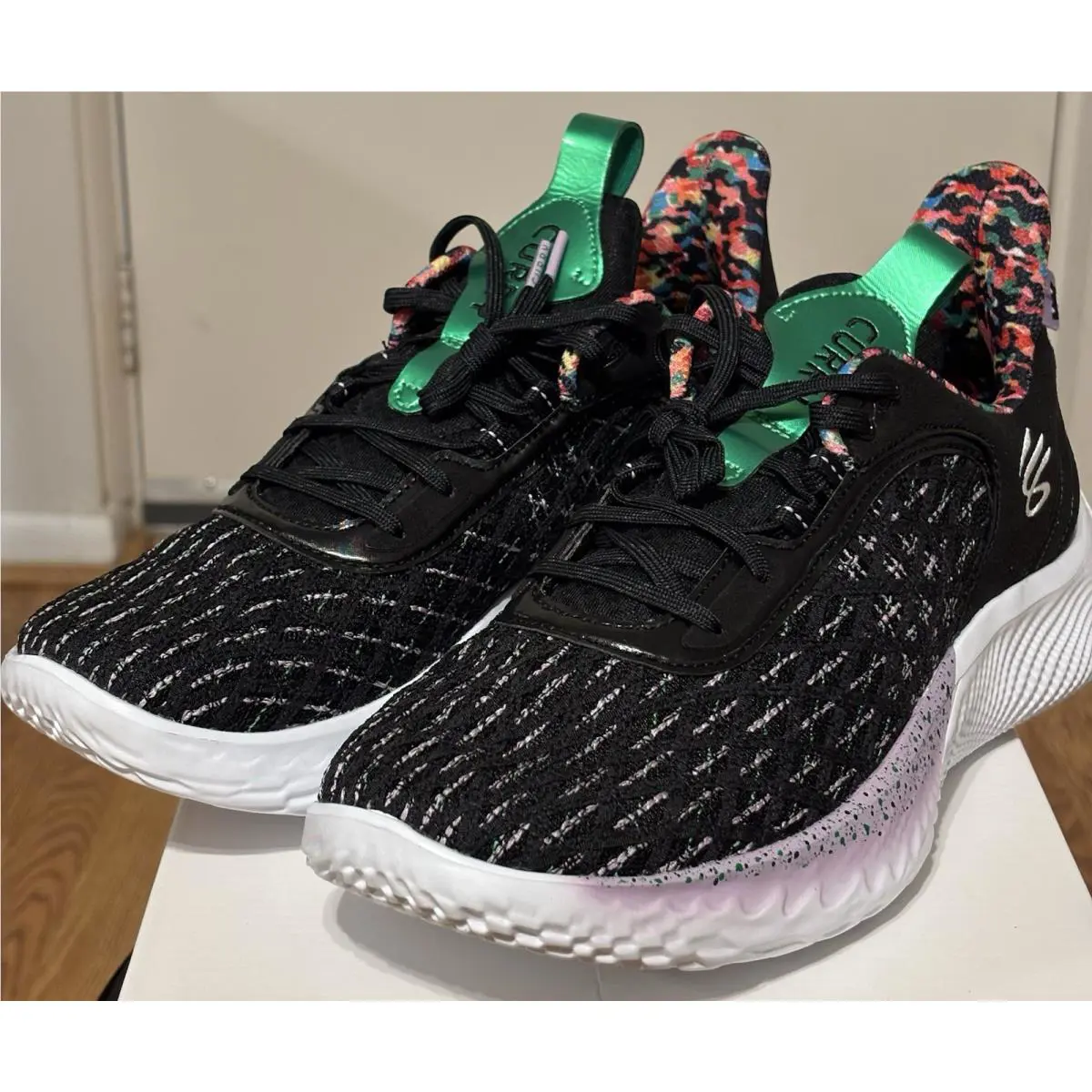 Under Armour shoes - Under Armour Curry 9 Flow WTD WHAT THE DELL - Black 2