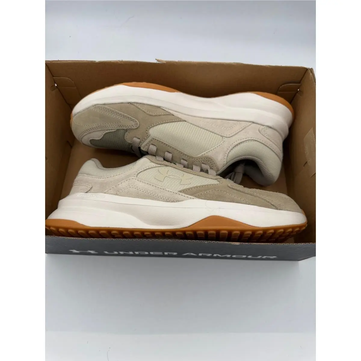 Under Armour shoes - UA Edge Suede - Edge Suede - Brown 5