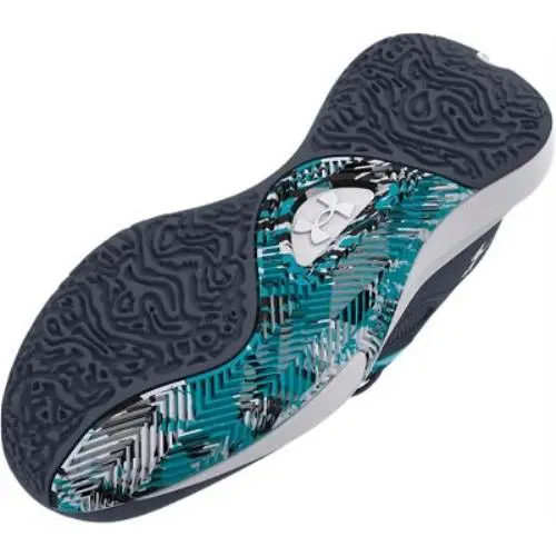 Under Armour shoes - DOWNPOUR GRAY/BLACK/WHITE (UPC: 196040441801) 3