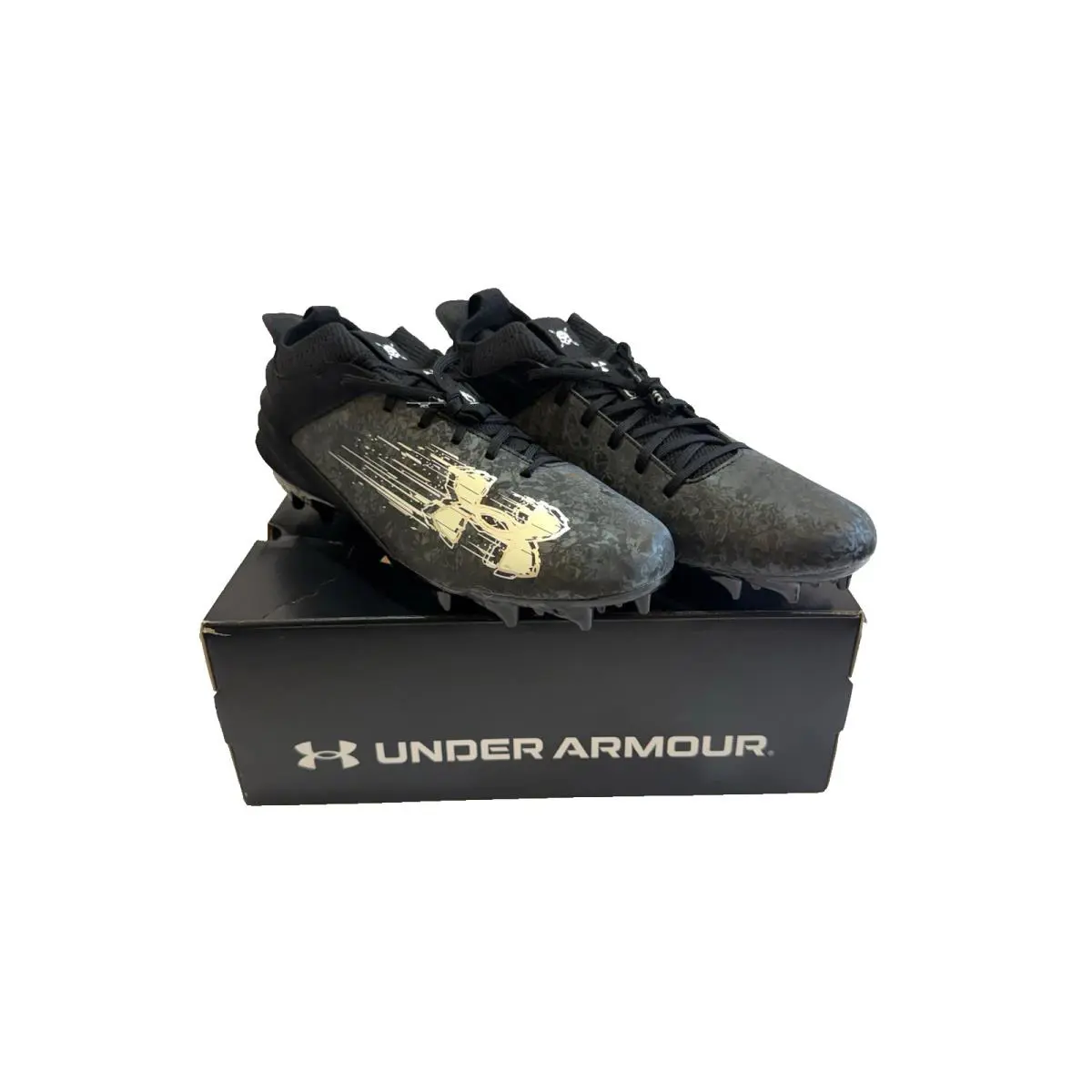 Under Armour shoes - Under Armour Blur Smoke MC - 3027999-008 - Black 22