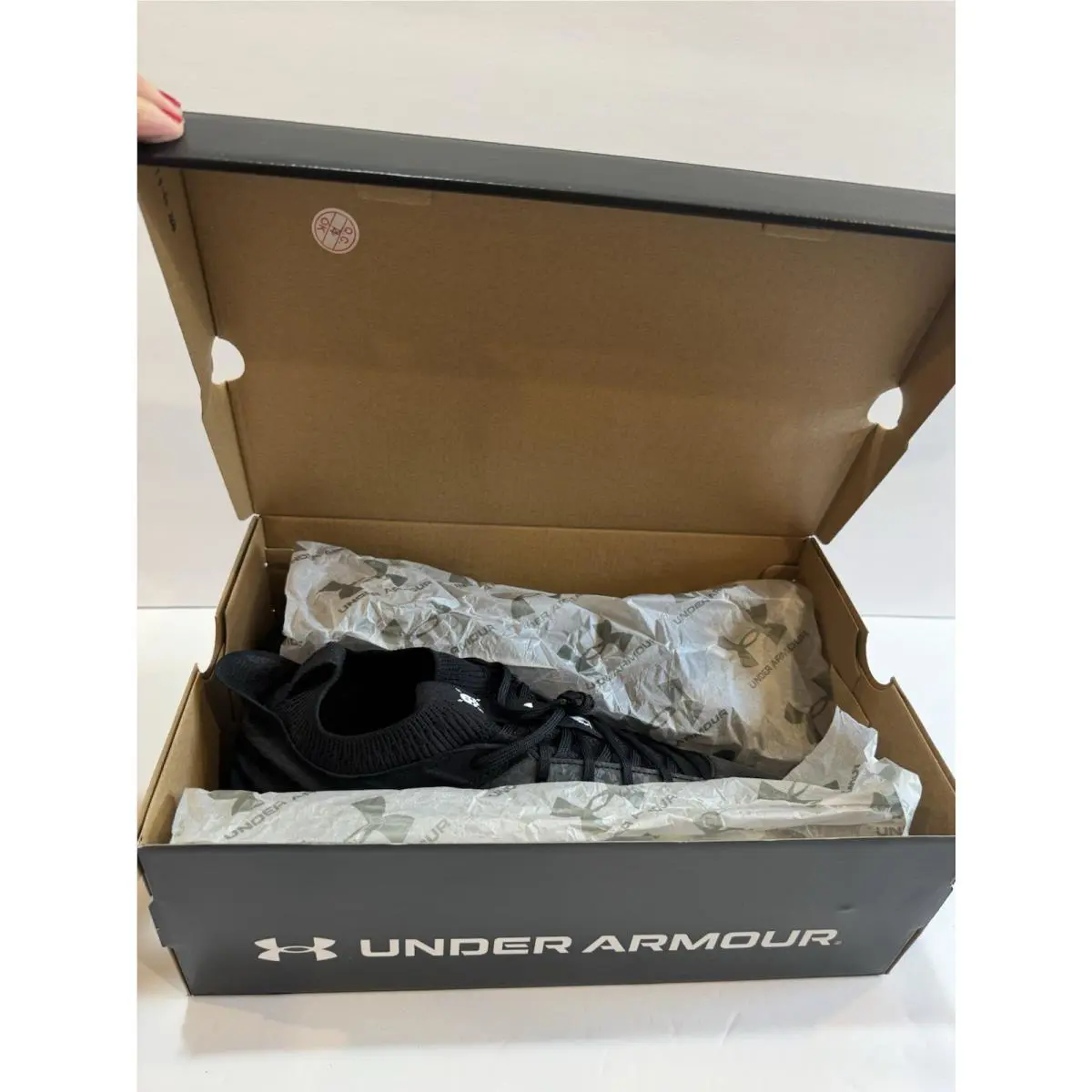 Under Armour shoes - Under Armour Blur Smoke MC - 3027999-008 - Black 4