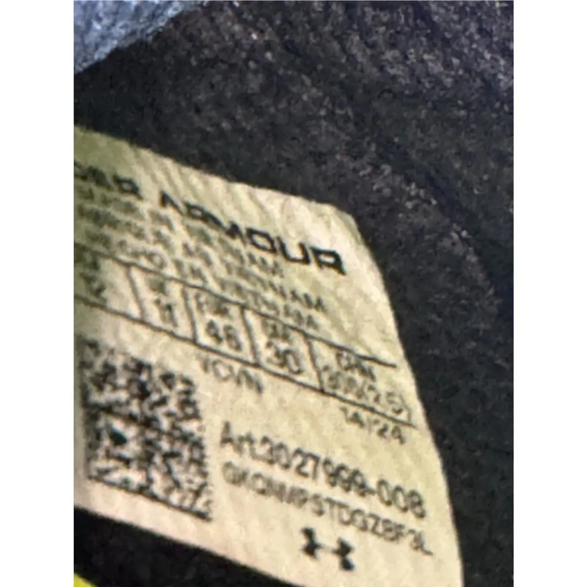 Under Armour shoes - Under Armour Blur Smoke MC - 3027999-008 - Black 12