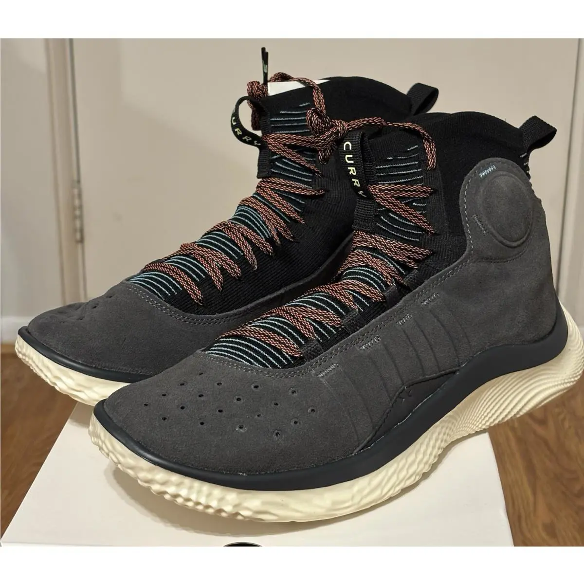 Under Armour shoes - Under Armour Curry 4 FloTro - 3024861-101 - Black 0