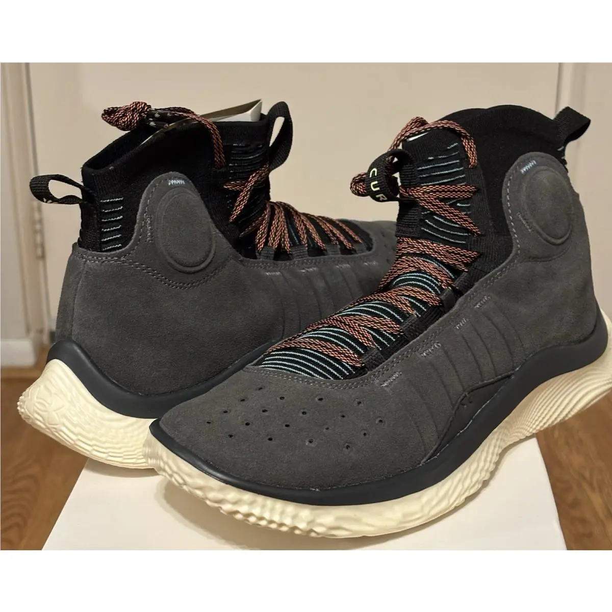 Under Armour shoes - Under Armour Curry 4 FloTro - 3024861-101 - Black 3
