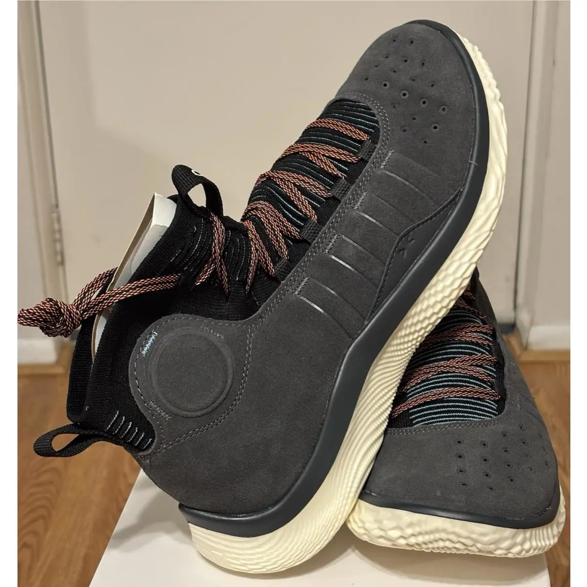 Under Armour shoes - Under Armour Curry 4 FloTro - 3024861-101 - Black 6