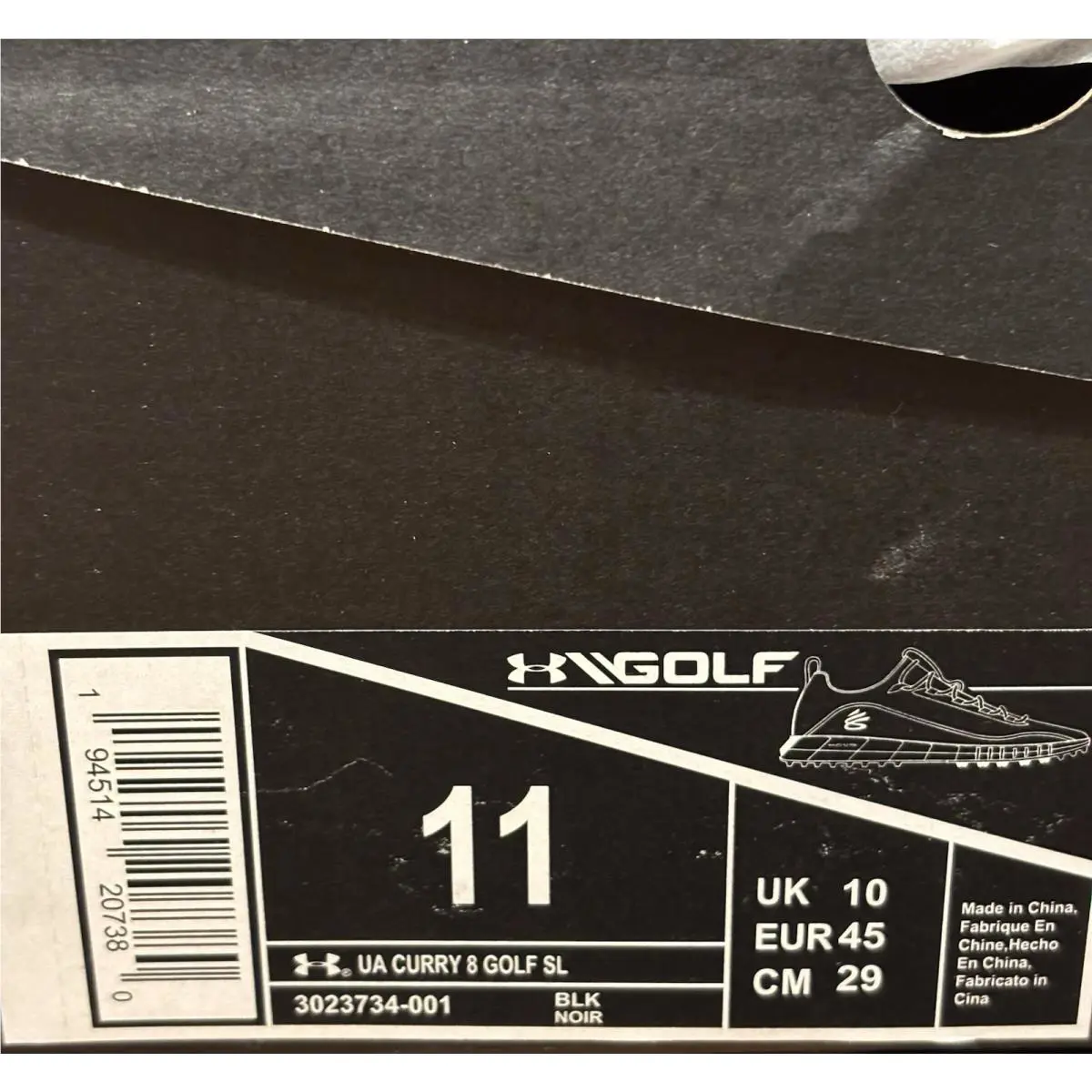 Under Armour shoes - Under Armour Curry 8 - Curry - 3023734-001 - Black 8