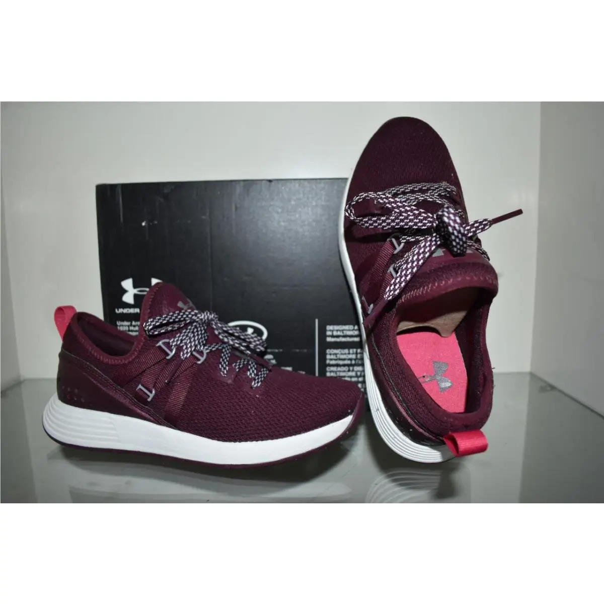 Under Armour shoes - Under Armour Breathe - Breathe - 3021335 500 - Maroon (UPC: 192564914135) 0