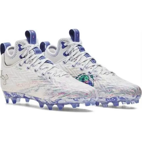 Under Armour shoes - WHITE-BAJA BLUE-WHITE (UPC: 196040613239) 3