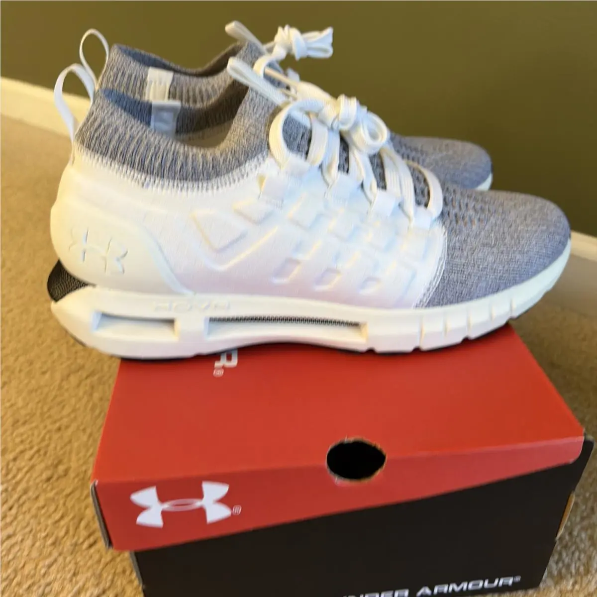 Under Armour shoes - HOVR Phantom 1 White Metallic - 3028384-101 - White 6
