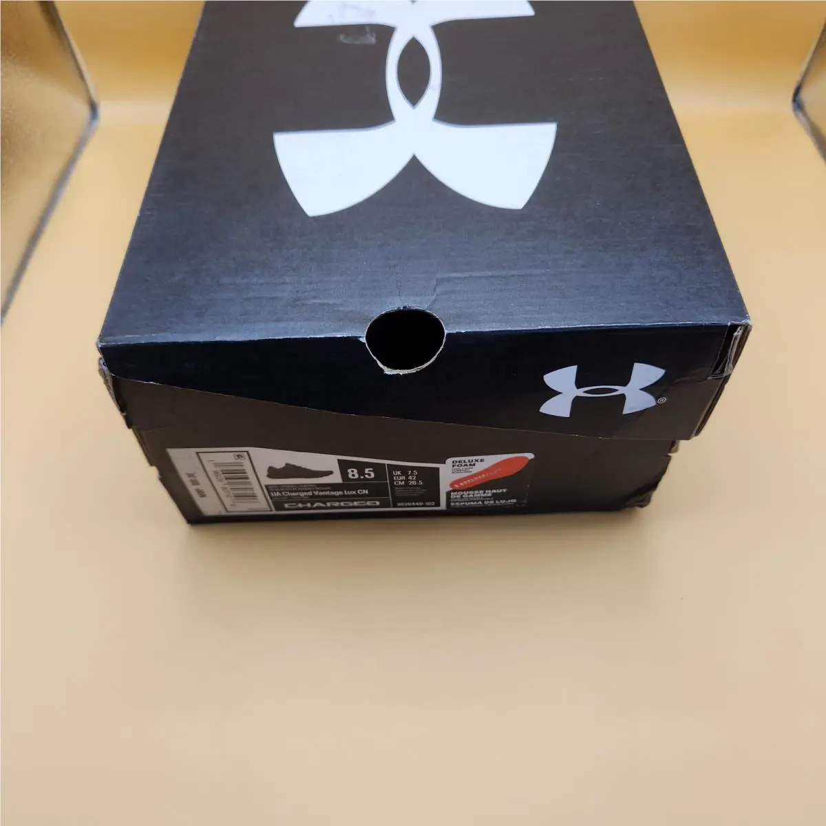 Under Armour shoes - Under Armour Charged Vantage Lux - 3026449-102 - Gray 9