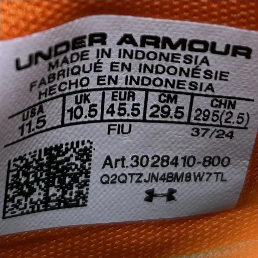 Under Armour shoes - Under Armour Harper 9 Pro TPU - 3028410-800 - Orange 12