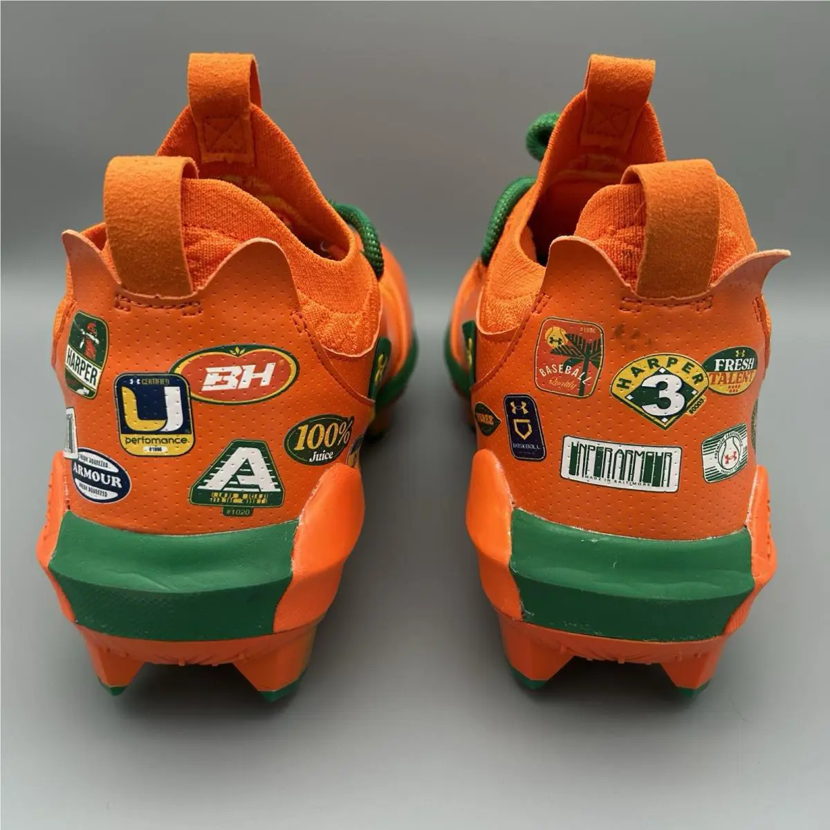 Under Armour shoes - Under Armour Harper 9 Pro TPU - 3028410-800 - Orange 1