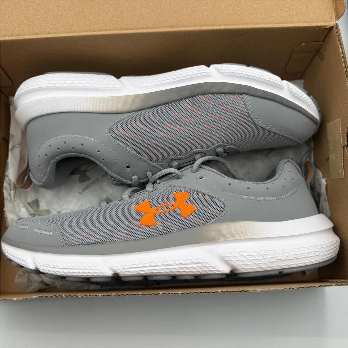Under Armour shoes - Under Armour Charged Assert 10 - Gray 5
