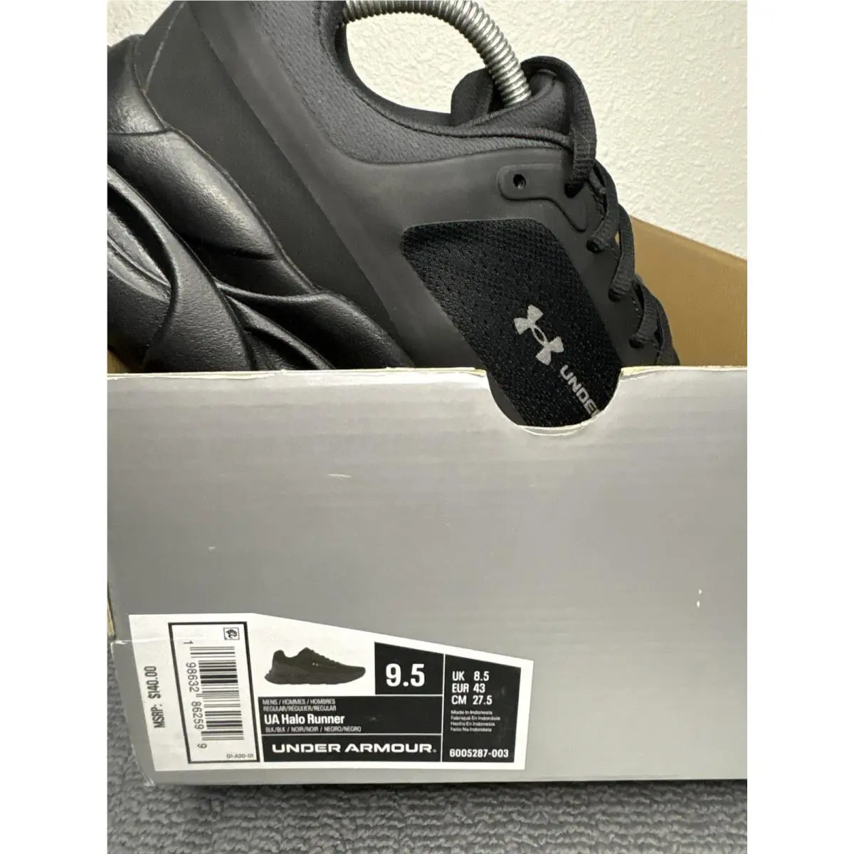 Under Armour shoes - Halo - Halo - 6005287-003 - Black 3
