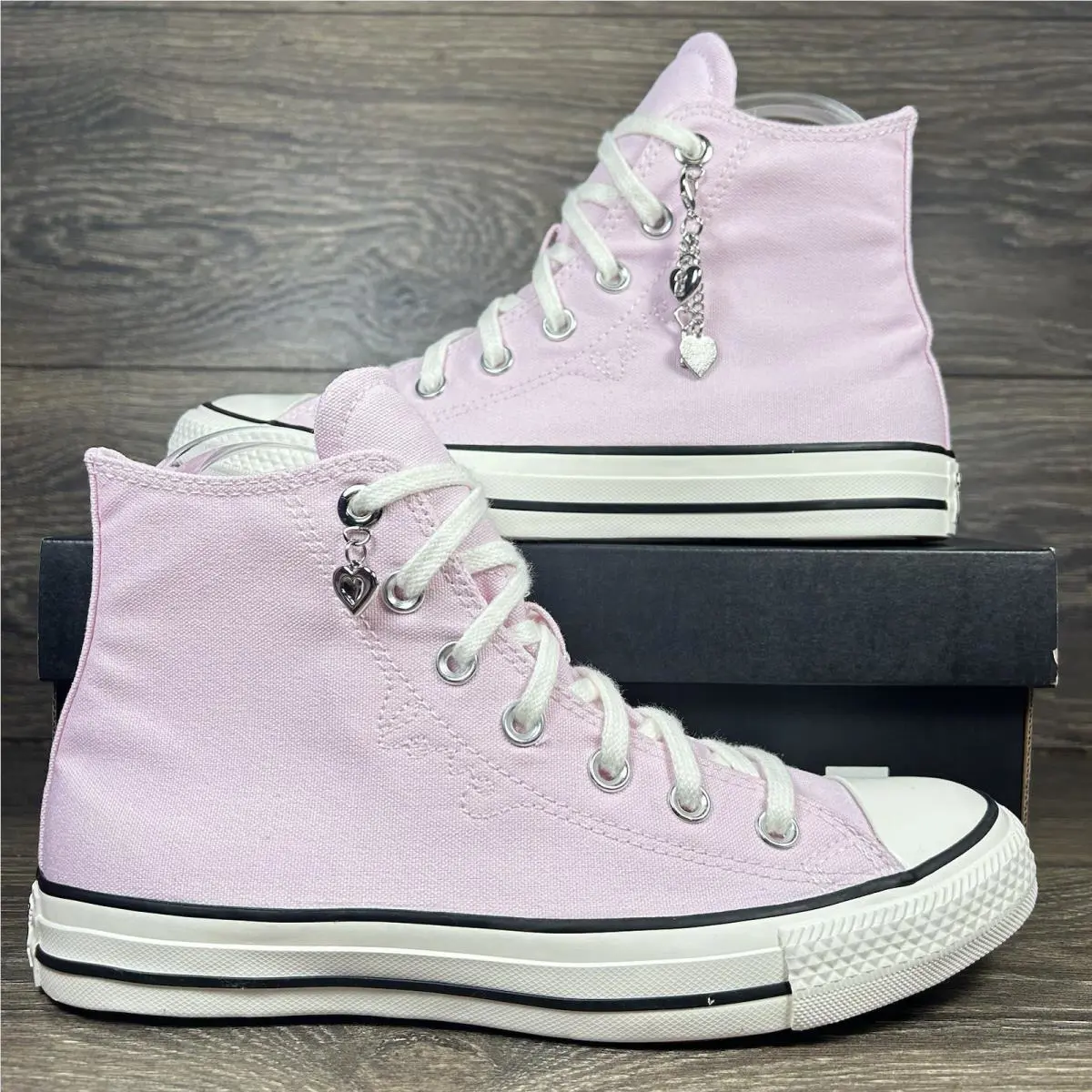 Converse shoes - Converse Chuck Taylor - Chuck Taylor - Pink, White 7