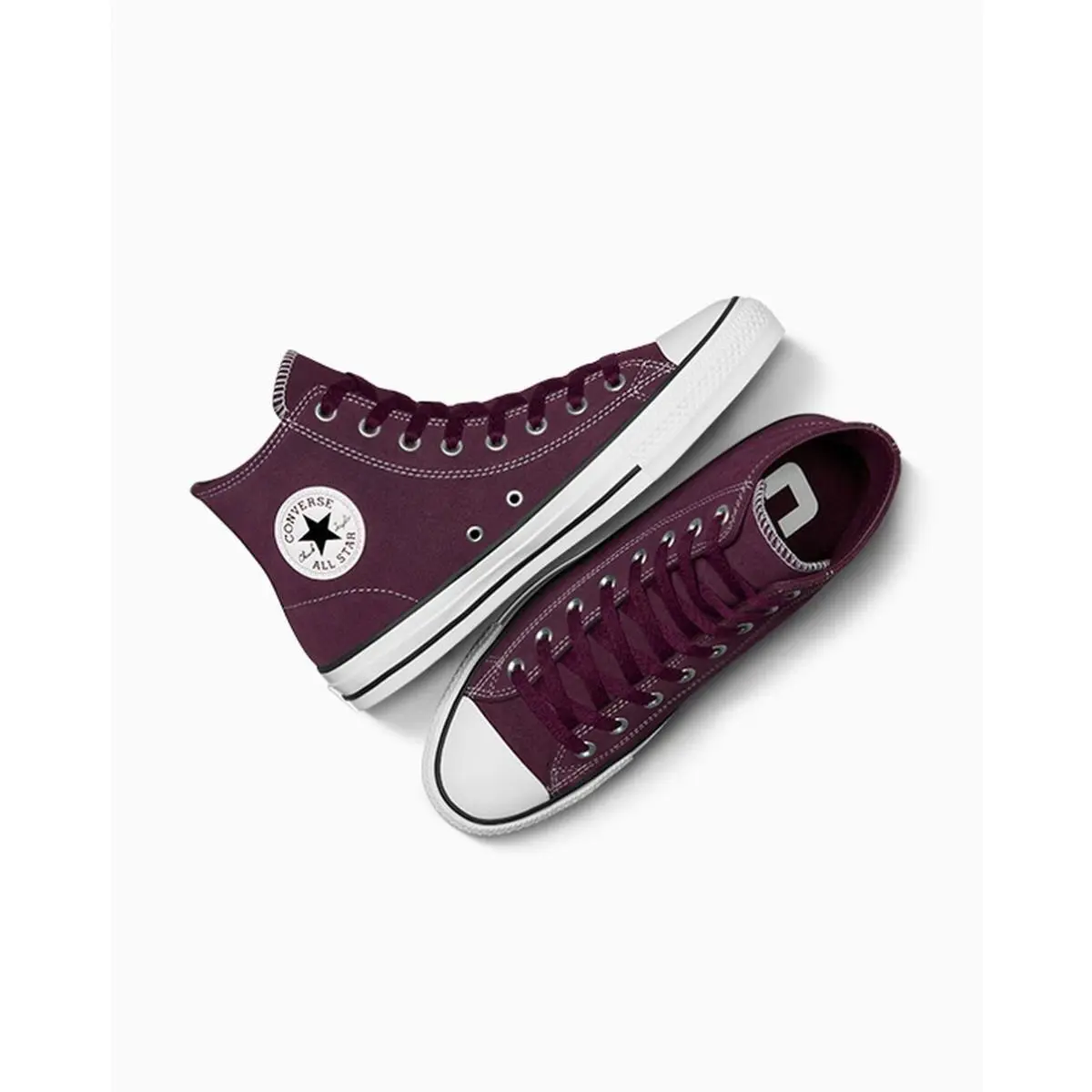 Converse shoes - Burgandy 1