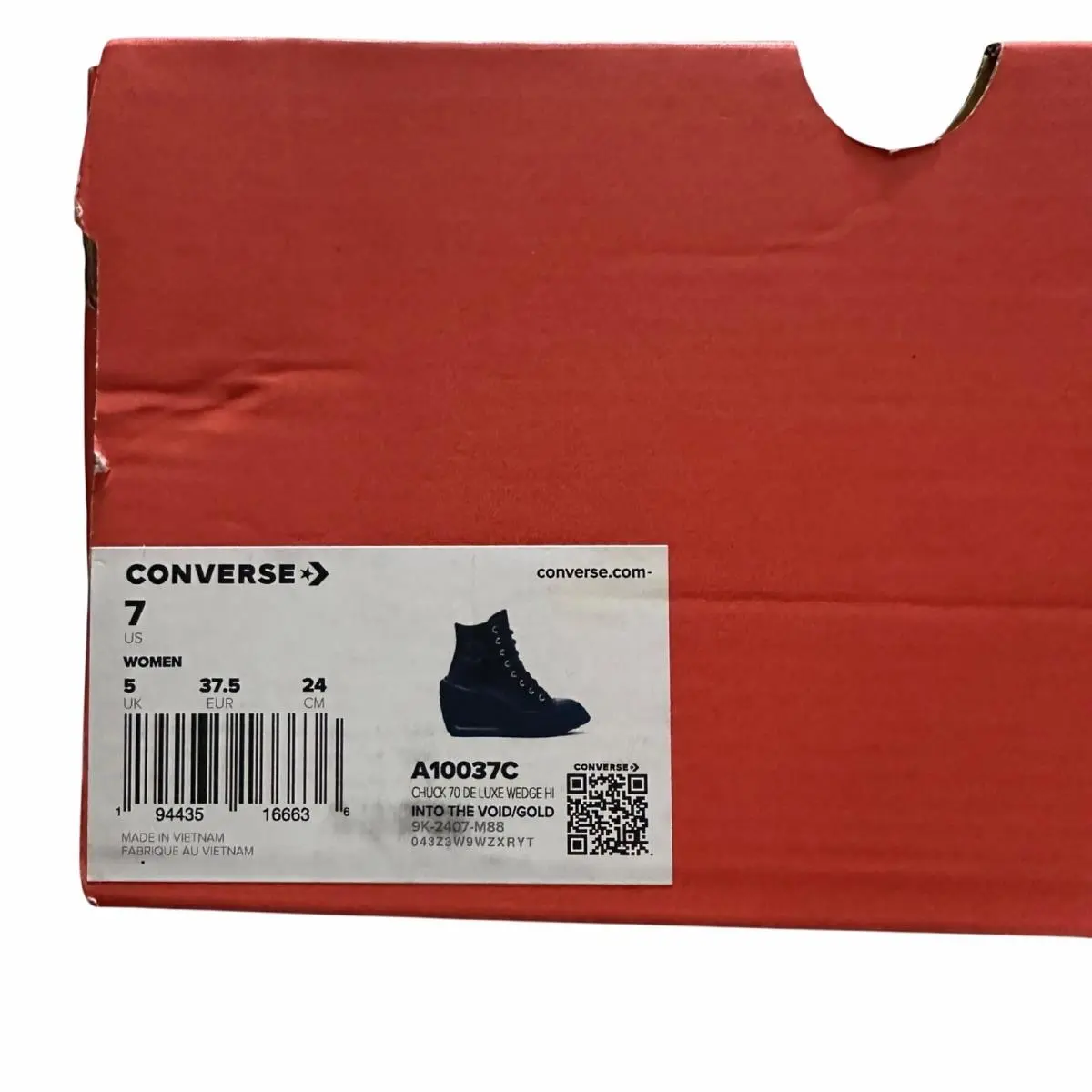 Converse shoes - Converse Chuck 70 - Chuck - A10037C - Blue (UPC: 194435166629) 9