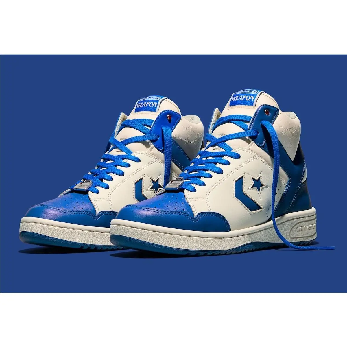 Converse Weapon Stranger Things Hi Laser Blue A17934C Size 8.5 + Discount