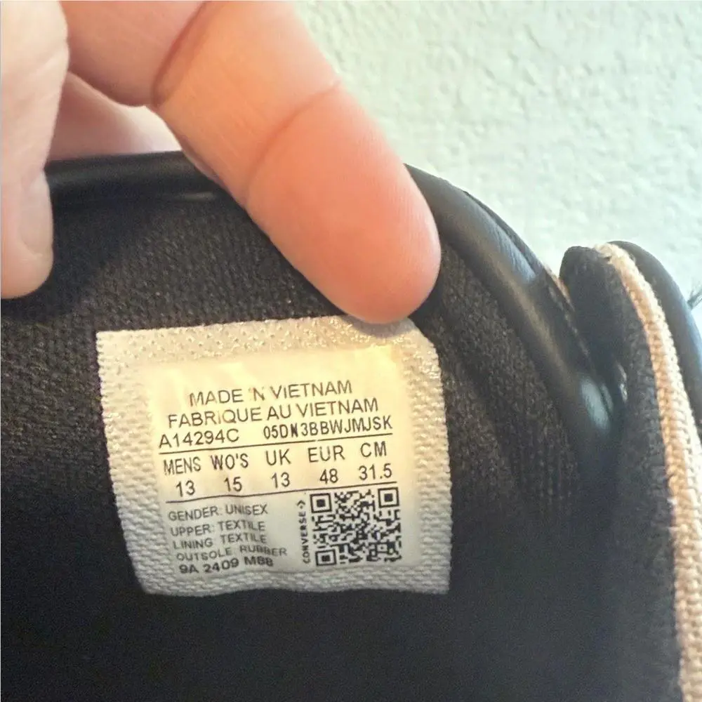 Converse shoes - Black 5