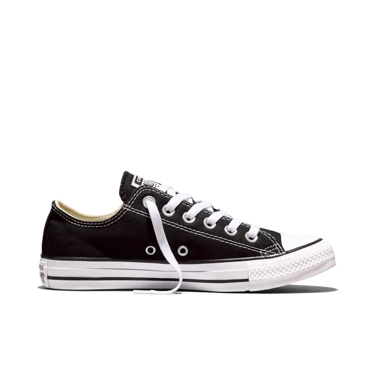 Converse Unisex Adult Chuck Taylor All Star Low Top Black 13.5 Womens/11.5 - Black
