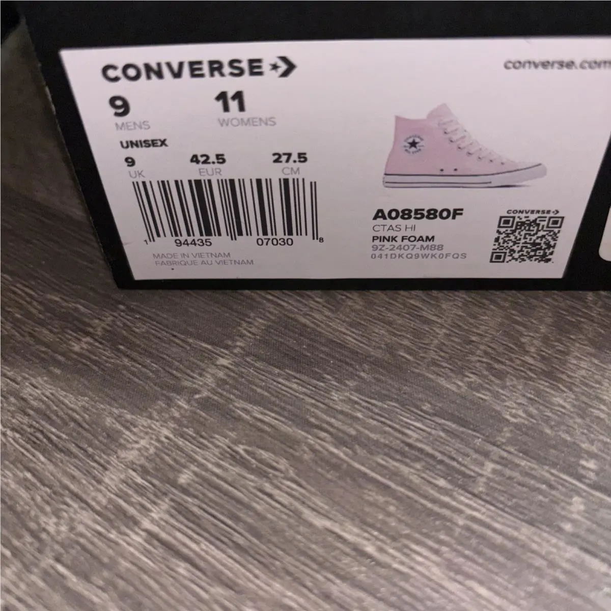 Converse shoes - Converse Chuck Taylor All Star High Top - A08580F - Pink 6