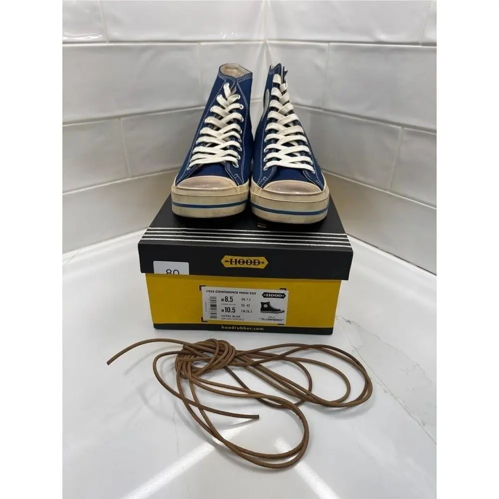 Converse Hood 1955 Conference High Cut Sneakers Loyal Blue Size 8.5