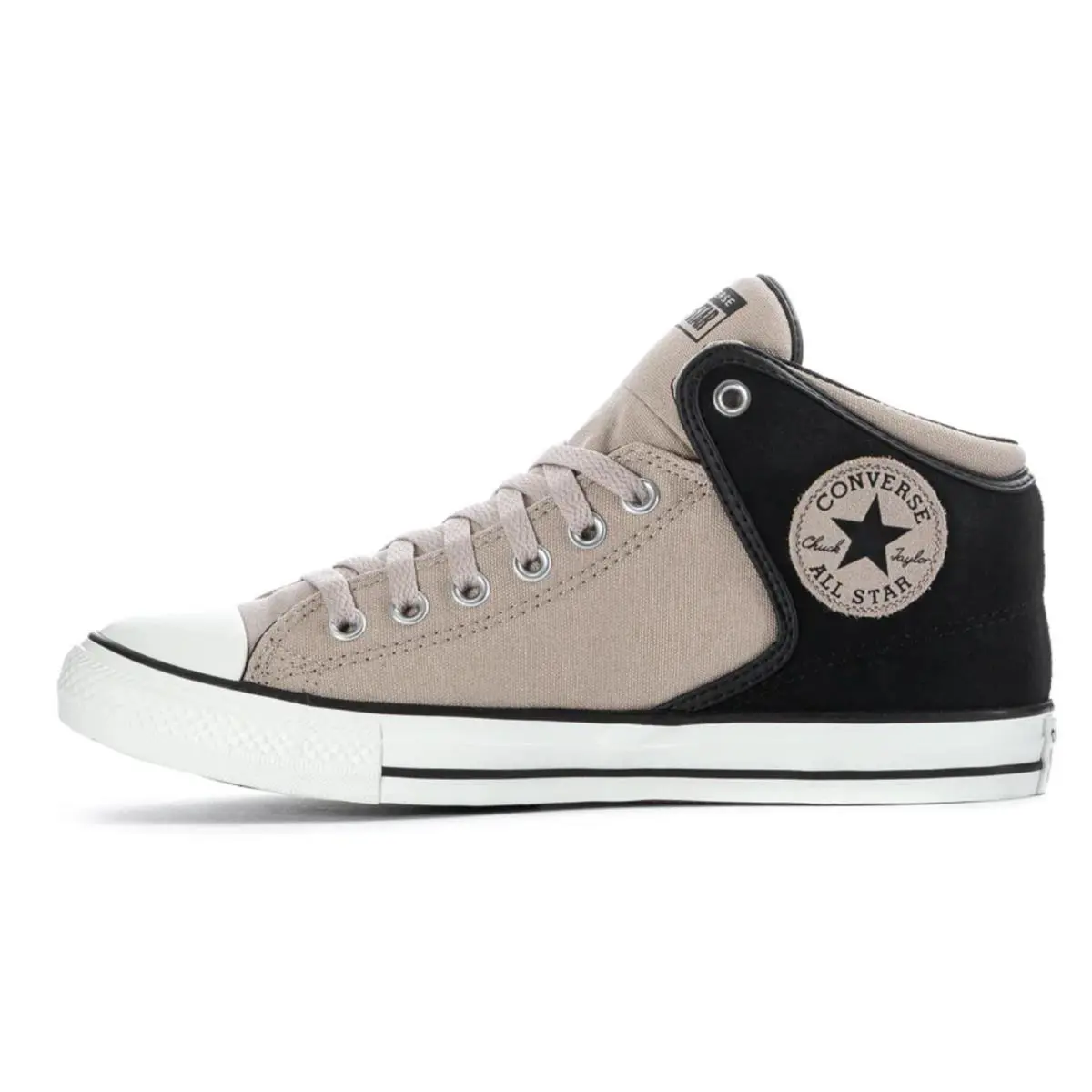 Converse Men`s Chuck Taylor All Star High Street Canvas Suede Mid-top Shoes 9 - Beige