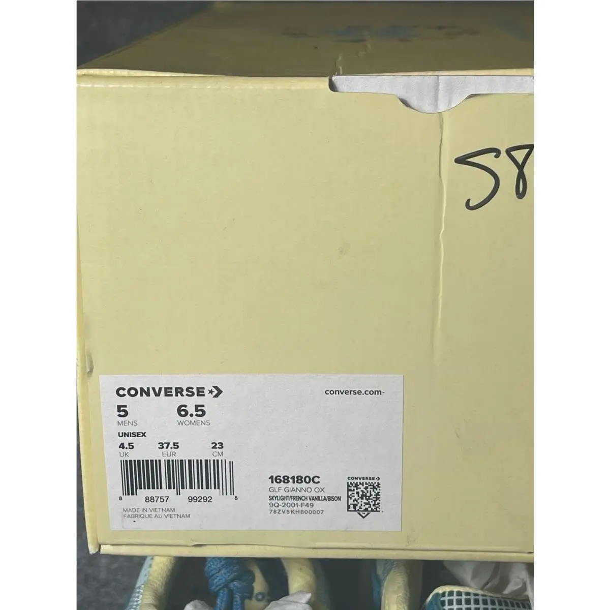 Converse shoes - Gianno Ox - Gianno - 168180C - Blue 2