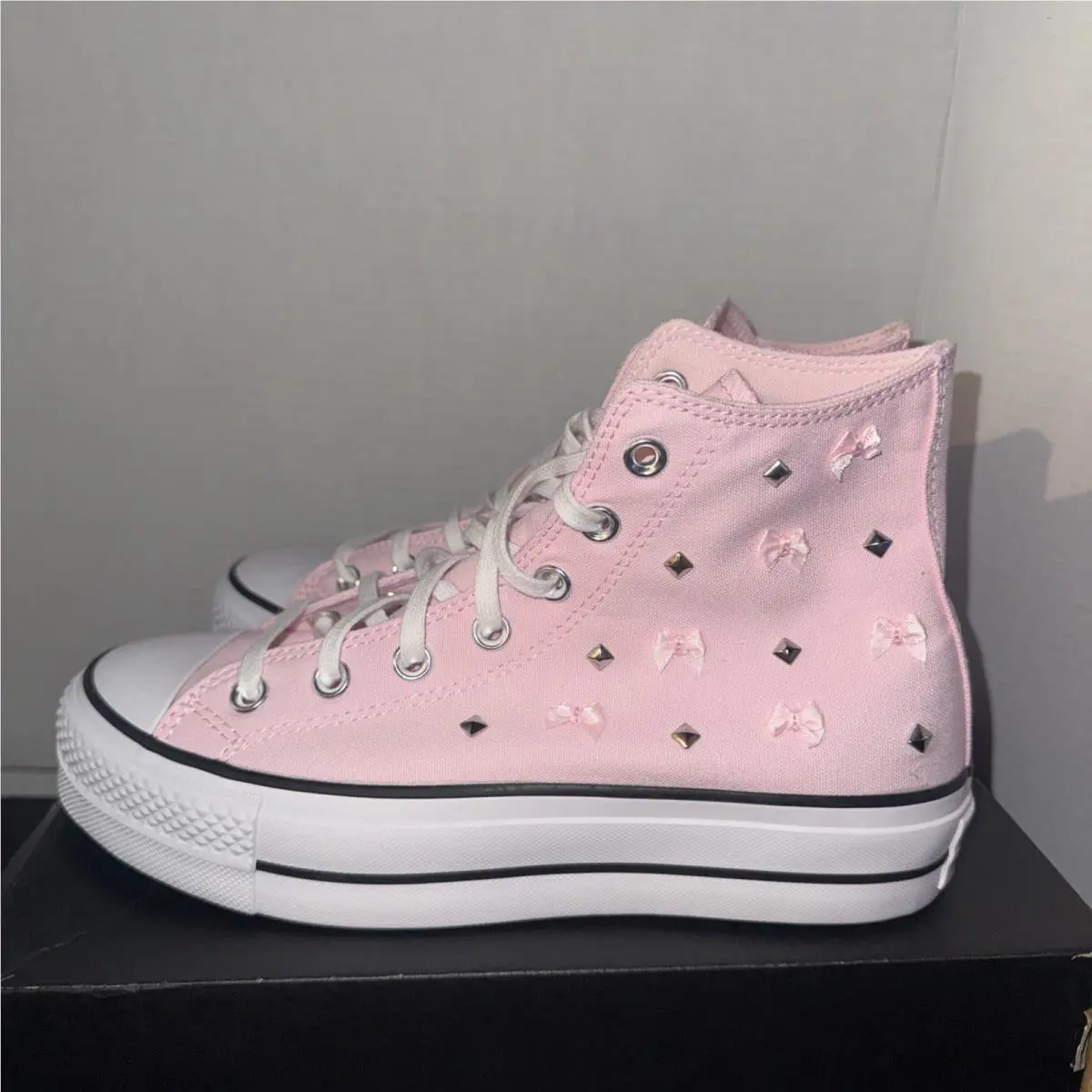 Converse shoes - Converse CTAS Lift Hi - CTAS Lift - A14532C - Pink Frosting 1