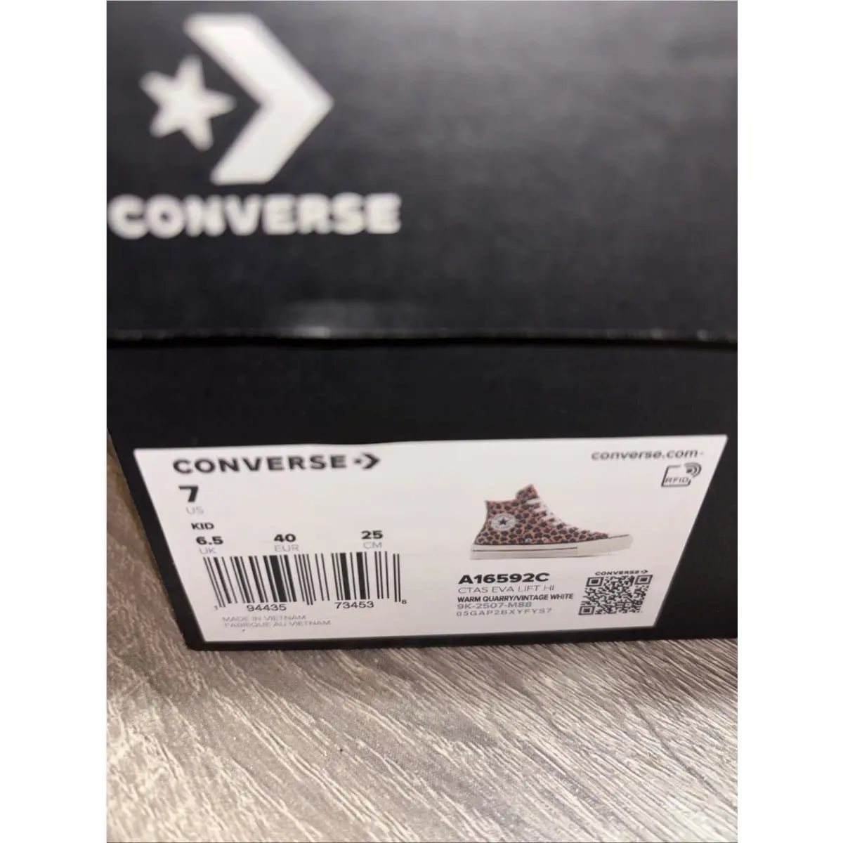 Converse shoes - Converse All Star Eva Lift - A16592C - Warm Quarry/vintage White 5