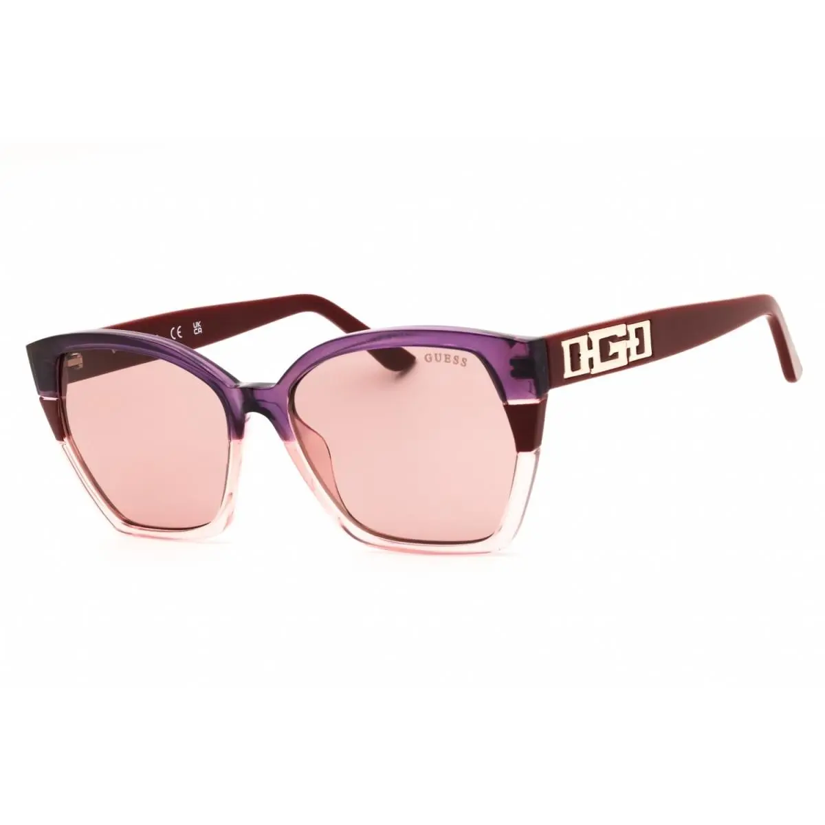 Guess GU7912 71Y Bordeaux/violet 55-16-140 Sunglasses