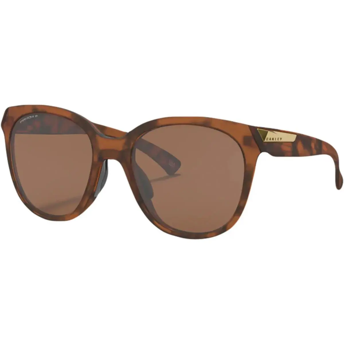 Women`s Low Key Prizm Polarized Matte Brown Tortoise/prizm OS Sunglasses by Oakley