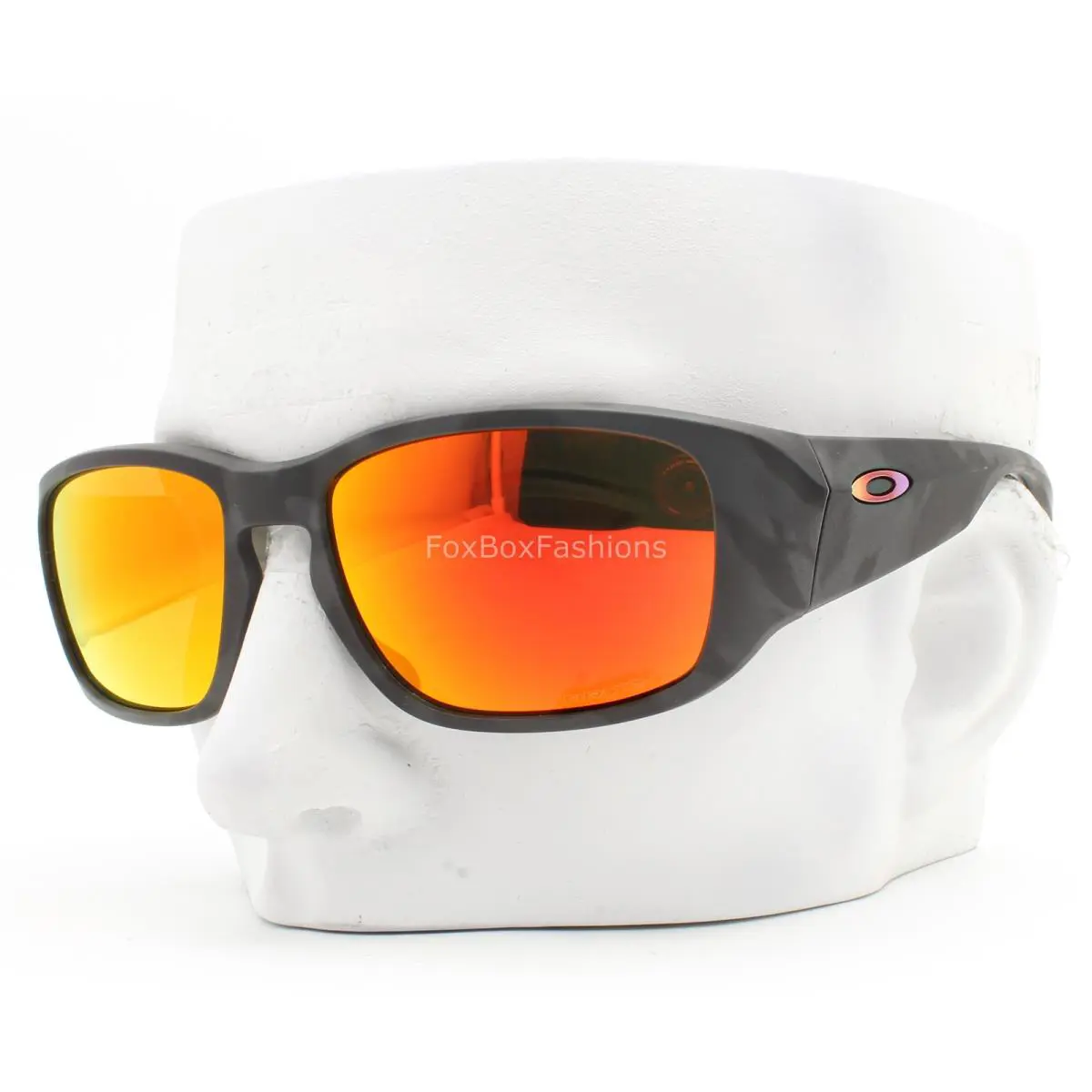 Tourniquet Sunglasses Matte Black Camo Prizm Ruby OO9521-0557 with Pouch by Oakley