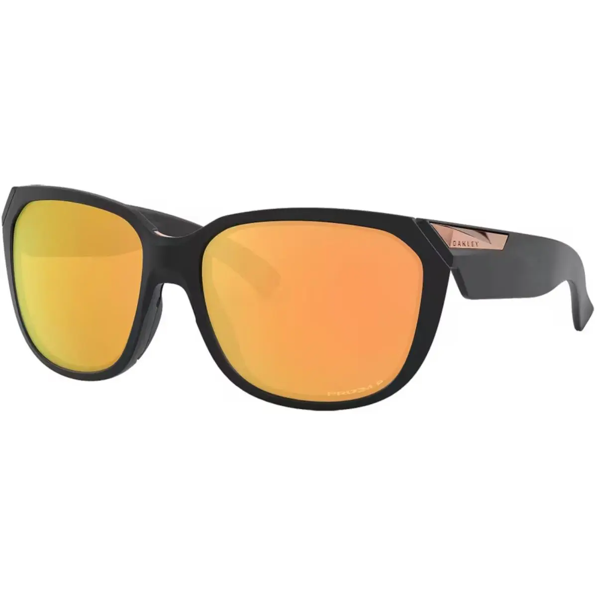 Oakley Men`s Rev Up Polarized Matte Black/prizm Rose Gold One Size Sunglasses
