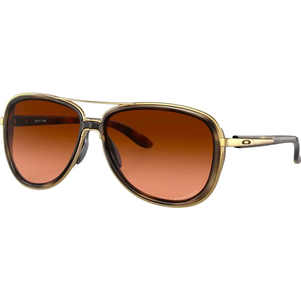 Women`s Split Time Brown Tortoise/prizm Brown Gradient OS Sunglasses by Oakley
