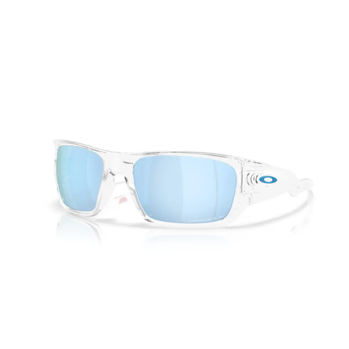 Masseter Polished Clear/prizm Deep Water Polarized Sunglasses OO9486-0760 by Oakley