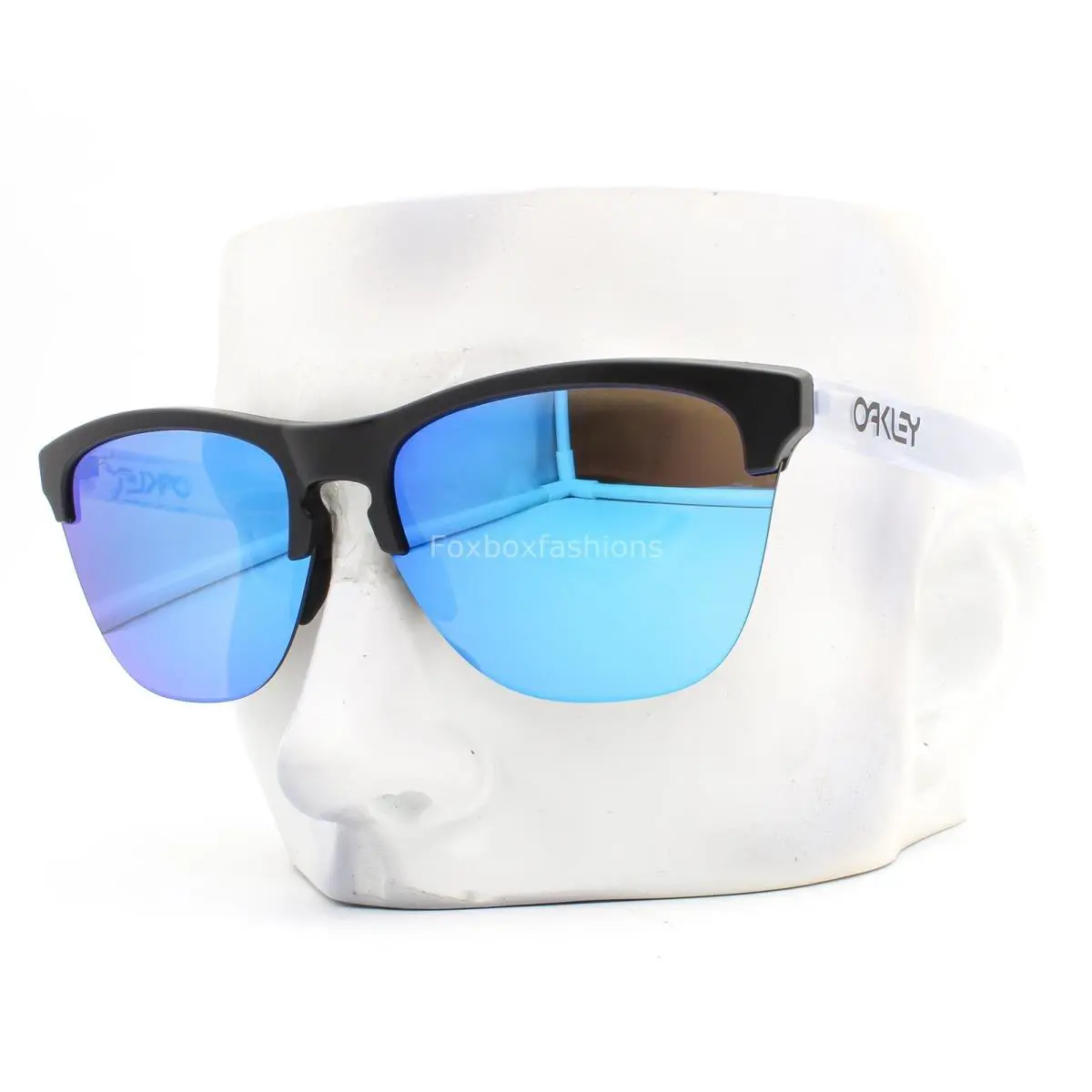 Frogskins Lite OO9374-0263 Sunglasses Matte Black Prizm Blue W/pouch by Oakley