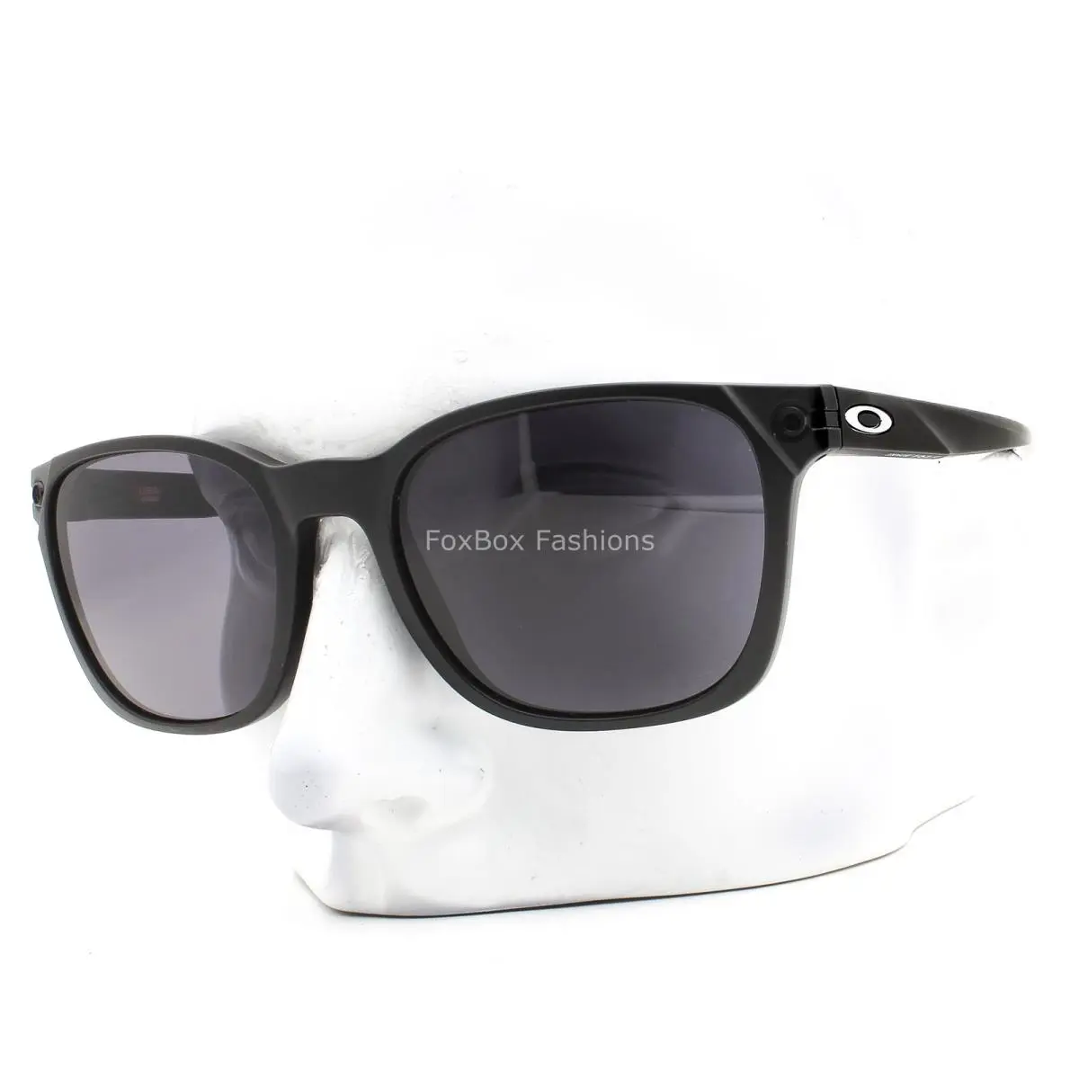 Ojector OO9018-0155 Sunglasses Matte Black Prizm Gray with Pouch by Oakley