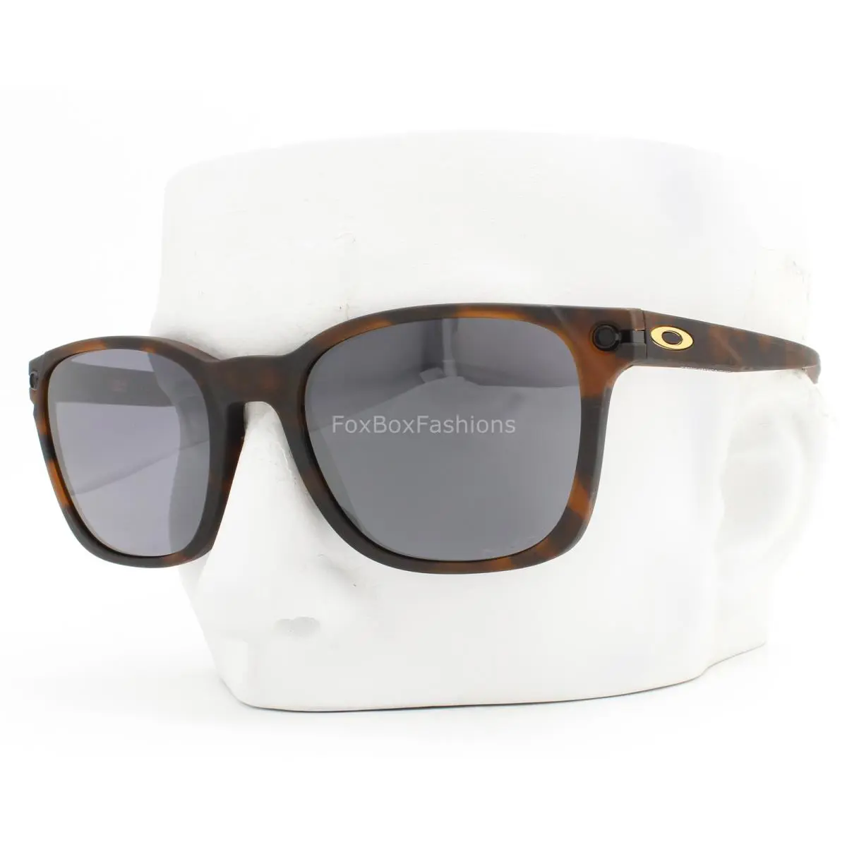 Ojector Sunglasses Matte Brown Tortoise Prizm Black OO9018-1855 W/pouch by Oakley