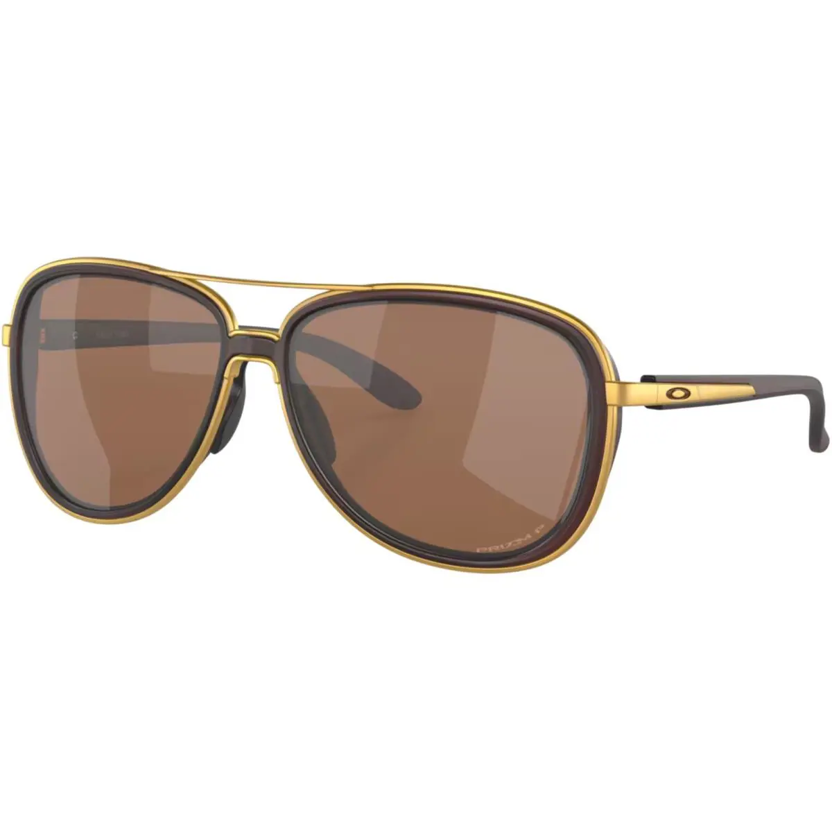 Women`s Split Time Polarized Matte Rootbeer/prizm Tungsten OS Sunglasses by Oakley