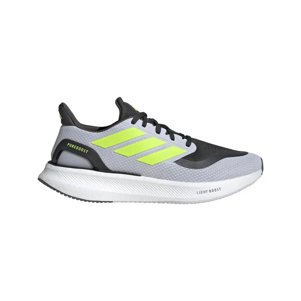 Adidas Pureboost 5 Running Mens Grey Sneakers Athletic Shoes IF9193 - Grey